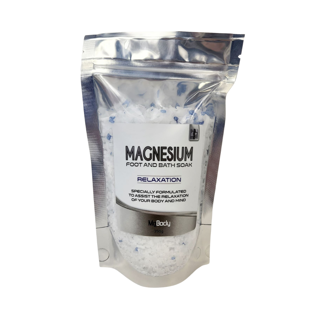 relaxation magnesium flakes lavender bath